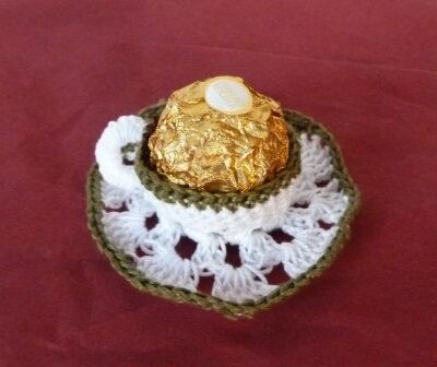 "Kaffeetasse" olivgrün